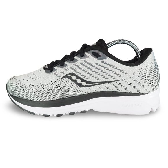 Saucony Ride 13 Wide Alloy Black Running Shoes Women's 7W Performance S10580-40 - Picture 6 of 11